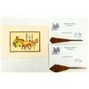Image 1 : Projectile Points from Mongolia (2) with Art Card [200140]