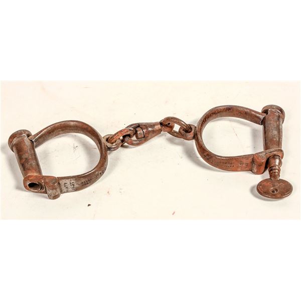 Vintage Pair of Hiatt Handcuffs [199369]