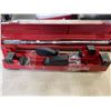 Image 2 : PROTO TORQUE WRENCH IN CASE WITH MILWAUKEE MITRE SAW ATTACHMENTS FOR STAND