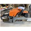 Image 2 : GAS CHAINSAW AND ELECTRIC BLOWER