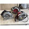 Image 1 : THREE CIRCULAR SAWS SKILL SAW, SAWCAT AND PORTER CABLE