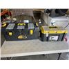 Image 1 : 2 PLASTIC TOOLBOXES