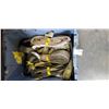 Image 1 : TOTE OF 4FT AND 8FT LIFTING STRAPS
