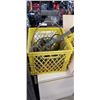 Image 3 : BOX OF ASSORTED ROPE AND CORD WITH CABLE WINCH