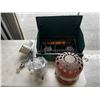 Image 1 : COLEMAN CAMP STOVE, HEATER AND MEAT GRINDER, SIFTER ETC