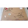 Image 1 : VIVO BLACK SINGLE TOP DESK RISER