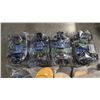 Image 2 : 4 NEW PAIRS OF SLIPPERS/SANDALS AND 4 NEW 12 PACKS OF HAIR CLIPS