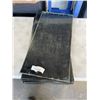 Image 1 : 16PCS OF BLACK PLEXIGLASS, 24" X 12"