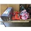 Image 1 : QUEENSIZE BYOB FRAME AND ASSORTED LIFE JACKETS