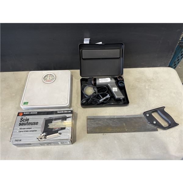 VINTAGE TOOLS AND HAND SAW