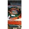 Image 1 : LOT OF EXTENTION CORDS ASSORTED SIZES