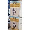 Image 2 : 2 NEW HAMPTON BAY EXTERIOR LANTERNS AND 2 EXTERIOR LANTERNS