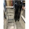 Image 2 : FOLDING STEP LADDER AND POP-UP CANOPY FRAME