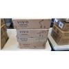 Image 1 : VIVO DUAL MONITOR DESK STAND, KEYBOARD TRAY, LAPTOP TRAY DESK MOUNT AND SINGLE MONITOR MOUNT