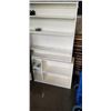 Image 1 : WHITE SHELVING UNIT