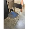 Image 2 : THREE FOLDING CHAIRS AND TABLE TOP 6' X 3'