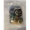 Image 2 : BAG WITH LOTS OF GEM STONE BEAD JEWELRY