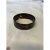 Image 1 : ANTIQUE HAND CRAFTED ENGRAVED TORTOISE SHELL BANGLE ADJUSTABE TO WRIST SIZE