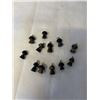 Image 1 : 12 GENUINE NATURAL BLACK CORAL PENDANTS/ CHARMS