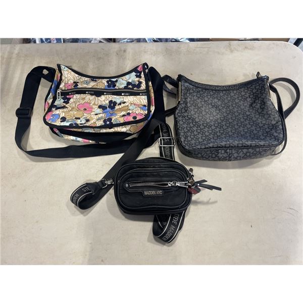 LESPORTSAC, DKNY AND MADDEN NYC PURSES