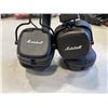 Image 2 : 2 PAIRS OF MARSHALL WIRELESS OVER EAR HEADPHONES