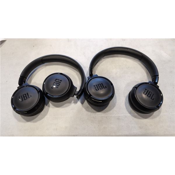 2 PAIRS OF JBL WIRELESS OVER EAR HEADPHONES