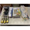 Image 1 : PAIR OF WALKIE TALKIES WITH DOCK, RC CARS, WHIPPED CREAM DISPENSER AND 2 ELECTRIC SWATTERS
