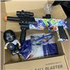 Image 2 : 2 NEW SEPEHE FULLY AUTOMATIC ORBEEZ GEL BALL BLASTERS WITH DIGITAL COUNTING TARGET