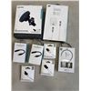 Image 1 : LBT MAGNETIC WIRELESS CAR CHARGER, 30W WALL CHARGER, HEADPHONE ADAPTERS, USB CABLE AND ADAPTERS