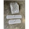 Image 1 : 15 NEW 2PACKS OF SILICONE KITCHEN SINK DRAIN MATTS, KNOTCHED FOR FAUCET, EACH PACK HAS LARGE AND SMA