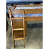 Image 3 : OAK SINGLE SIZE LOFT BED WITH DRAWERS