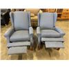 Image 2 : PAIR OF LAZY BOY WINGBACK RECLINERS
