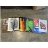 Image 1 : LARGE SKETCH BOOK AND ASSORTED OIL ON CANVAS ART WORKS