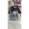 Image 2 : MIRRORED GLASSTOP TABLE AND 4 CHAIRS
