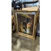Image 1 : GOLD GUILT FRAMED OIL ON CANVAS