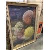 Image 2 : 2 ANTIQUE PASTEL FLORAL/FRUIT STILL LIFE ART