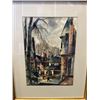 Image 2 : 3 ANTIQUE WATERCOLORS ART