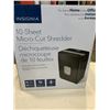 Image 2 : INSIGNIA 10 SHEET CROSS CUT PAPER SHREDDER - TESTED WORKING, RETAIL $99