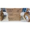 Image 1 : VIVO DUAL MONITOR DESK MOUNT, KEYBOARD TRAY AND DUAL MECHANICAL ARM DESK MOUNT