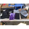 Image 1 : EIGHT PIECES OF CLOTHES ADIDAS GOLF JACKET, ATHLETIC WORKS SWEATER, SILVER JEANS, LONG SLEEVE SHIRT 