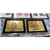 Image 2 : WOODEN CAR AND 5 SMALL FRAMED PICTURES