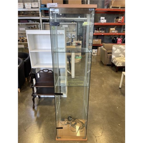 IKEA GLASS DISPLAY CABINET
