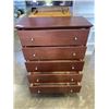Image 2 : MODERN 5 DRAWER HIGHBOY DRESSER