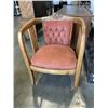 Image 1 : ANTIQUE CARVED PARLOUR CHAIR