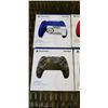 Image 2 : 4 PLAYSTATION 5 DUALSENSE WIRELESS CONTROLLERS, DRIFT ISSUES, ONLINE RETURNS