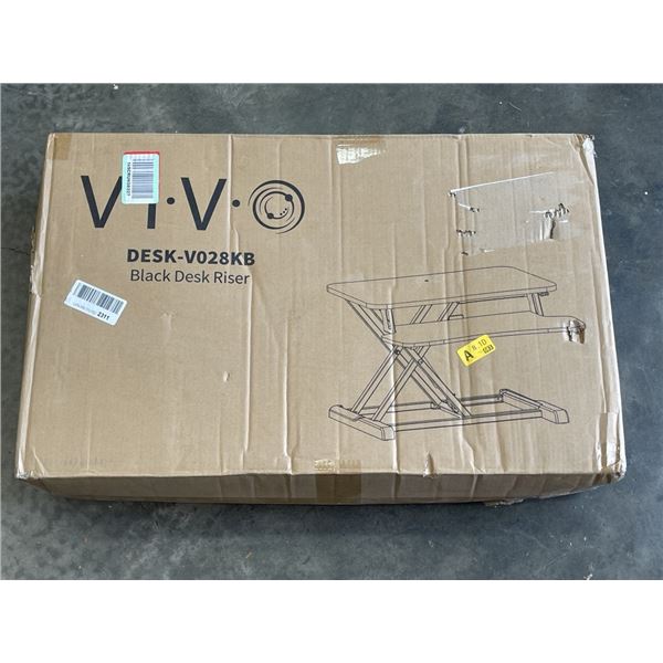 VIVO BLACK DESK RISER