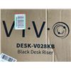 Image 3 : VIVO BLACK DESK RISER