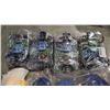 Image 2 : 4 NEW PAIRS OF SLIPPERS/SANDALS AND 4 NEW 12 PACKS OF HAIR CLIPS
