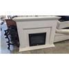 Image 1 : FIREPLACE MANTLE 52" X 42" WITH INSERT