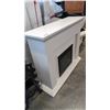 Image 2 : FIREPLACE MANTLE 52" X 42" WITH INSERT